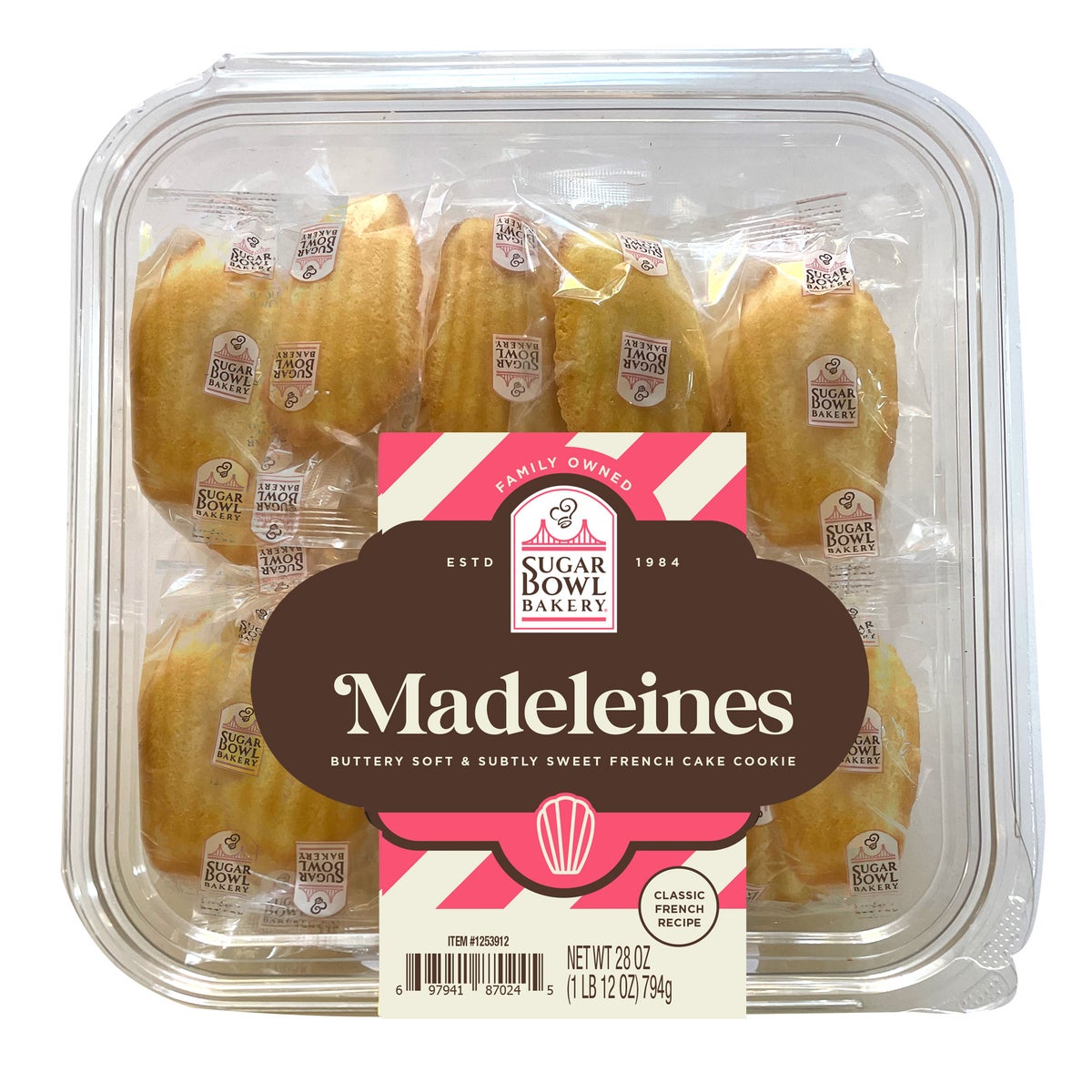 Sugar Bowl Bakery madeleine cookies 28-count pack