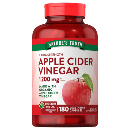 Nature's Truth Apple Cider Vinegar 1200 mg capsules bottle