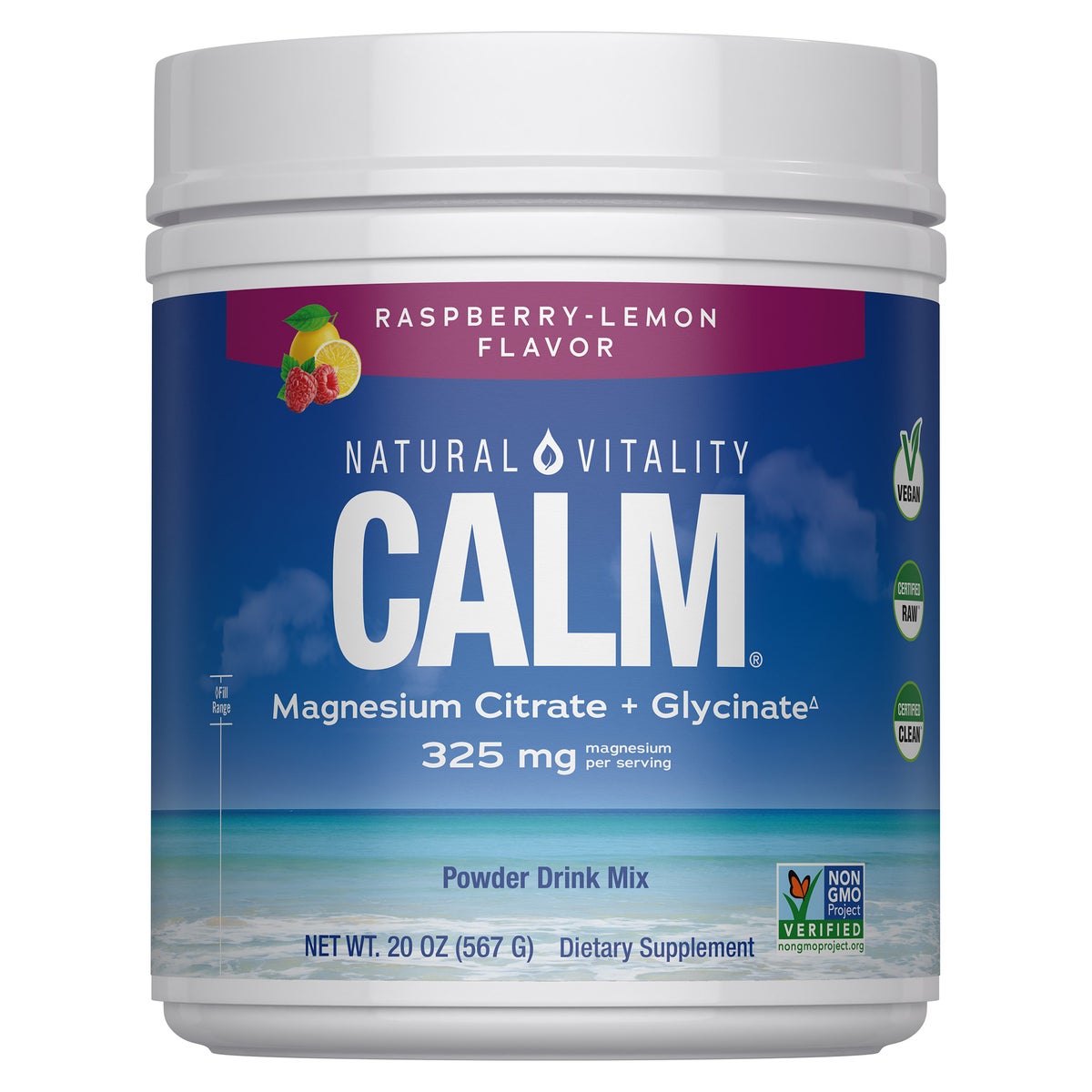 Natural Vitality Calm magnesium powder 20 ounces
