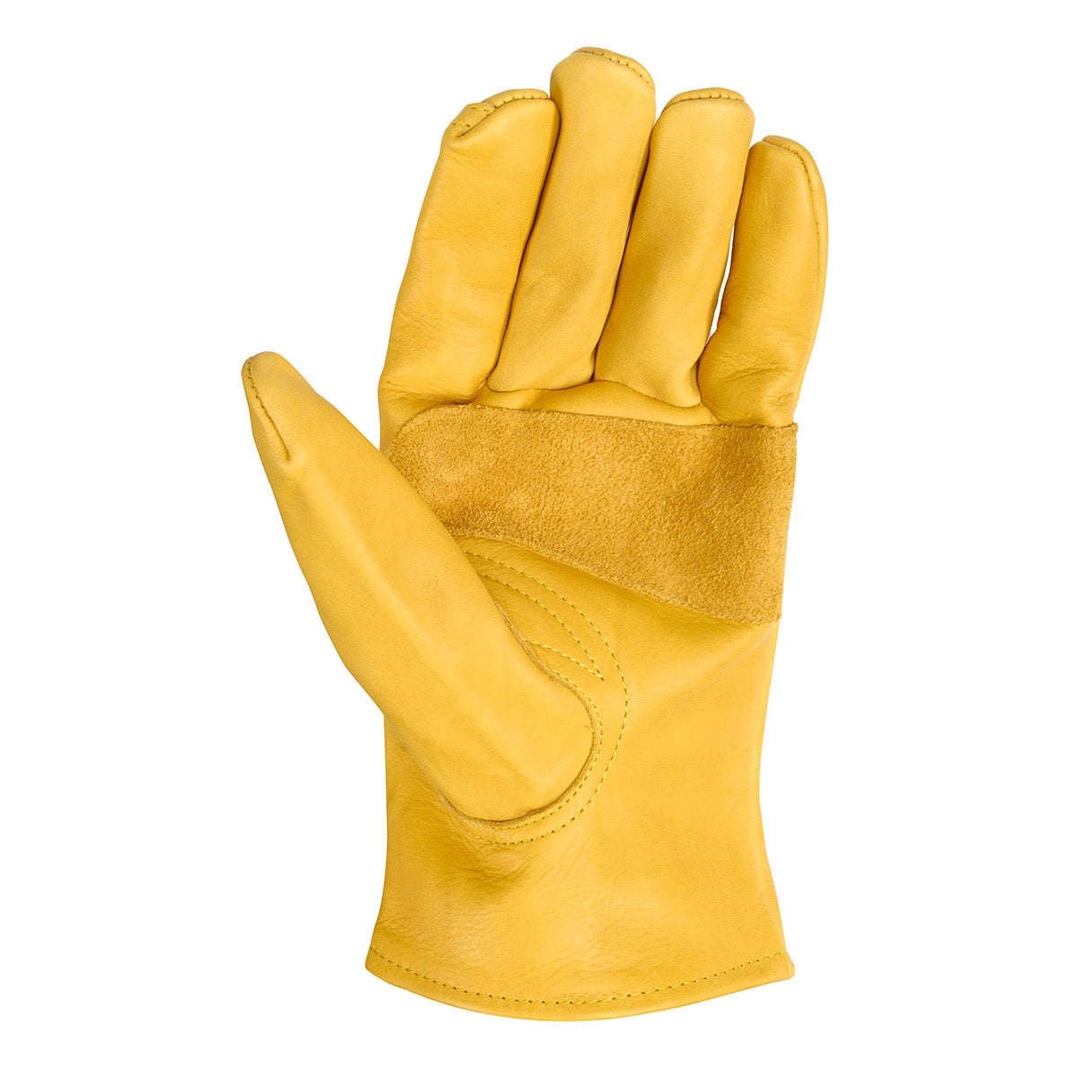 Genuine cowhide leather work gloves by Wells Lamont