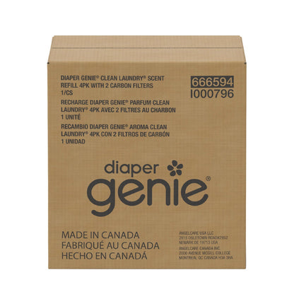 Clean laundry scent diaper pail refill