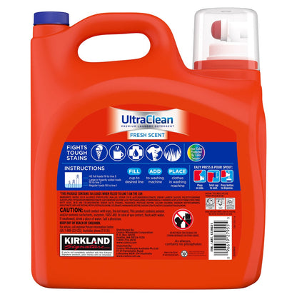 Kirkland Signature laundry detergent 194 fl oz 146 loads