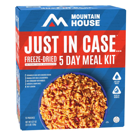 Mountain House emergency meal kit 15-pouch assortment