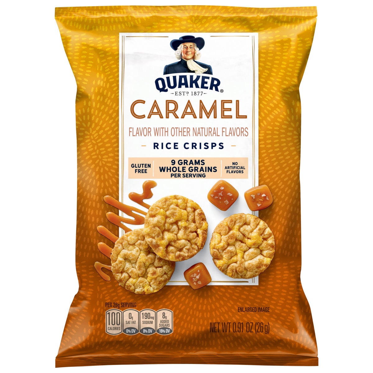 Quaker Rice Crisps bite-sized snack assortment
