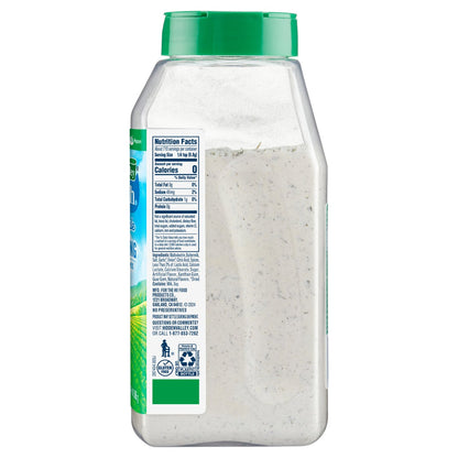 Pantry size Hidden Valley ranch seasoning container
