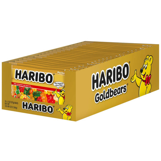 Haribo Goldbears 2 oz individual candy bags