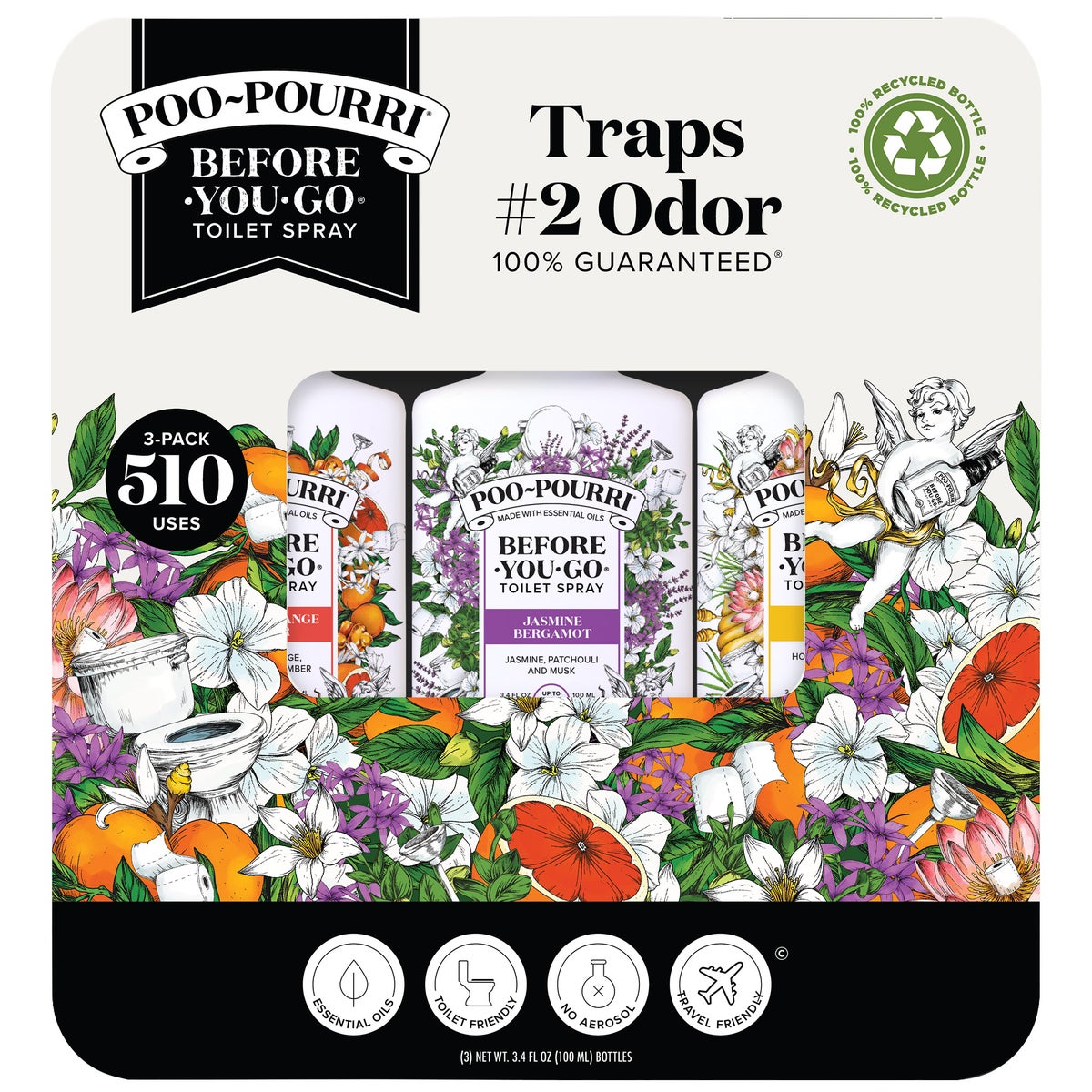 Poo-Pourri toilet spray variety pack 3-count