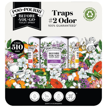 Poo-Pourri toilet spray variety pack 3-count