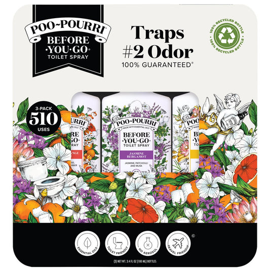 Poo-Pourri toilet spray variety pack 3-count