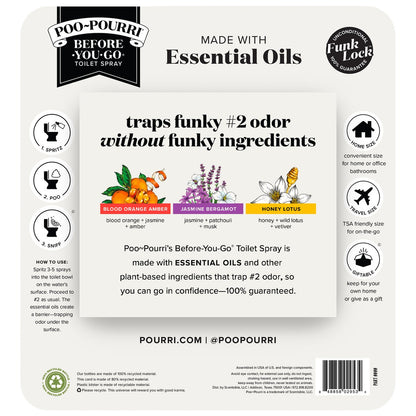 Poo-Pourri essential oil toilet spray set