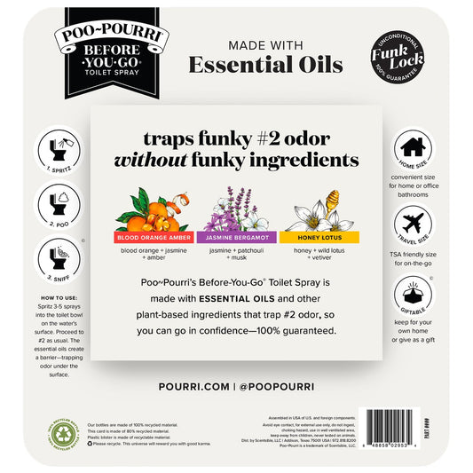 Poo-Pourri essential oil toilet spray set