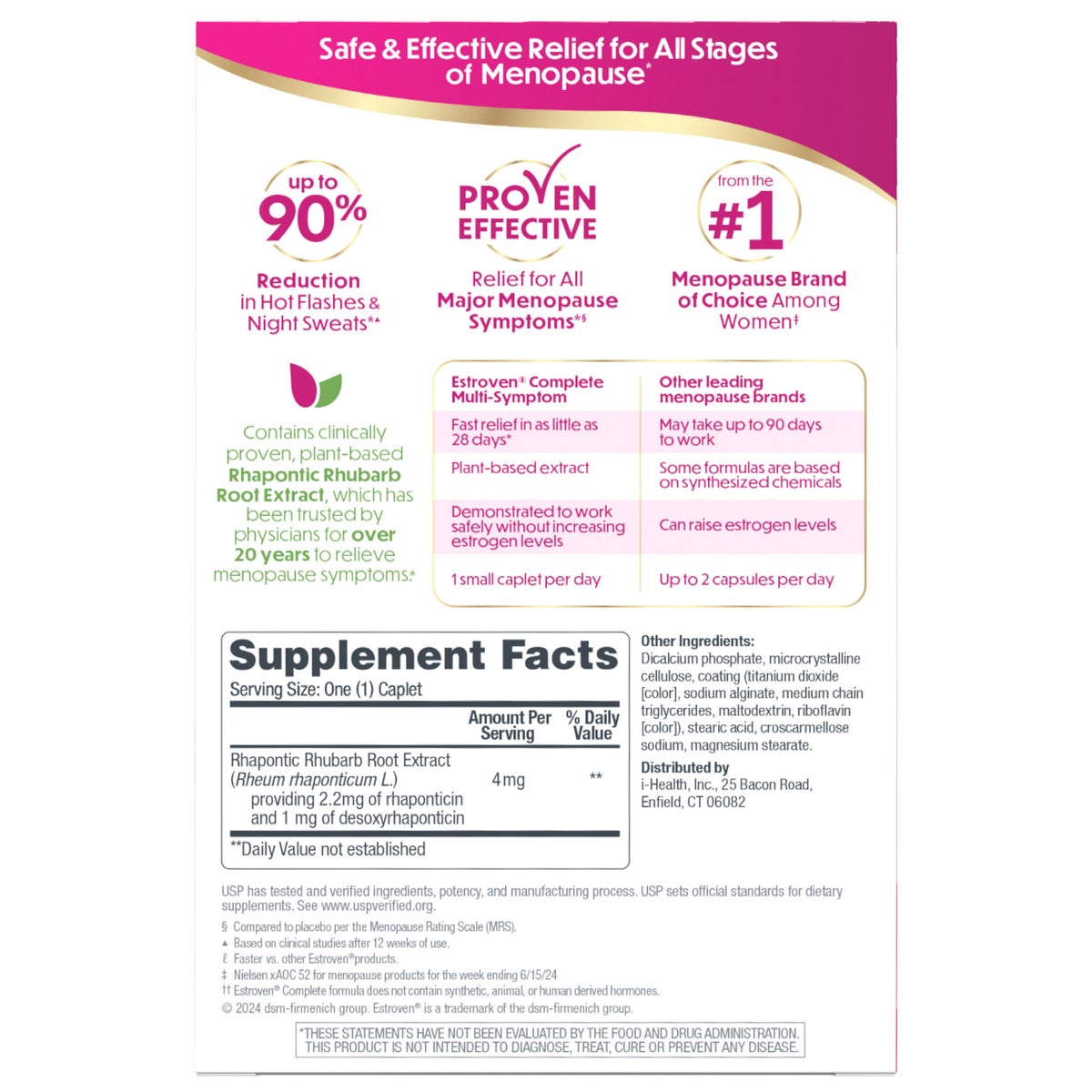 Vegan menopause relief formula by Estroven