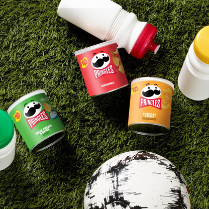 Pringles Grab & Go snack pack with 36 cans