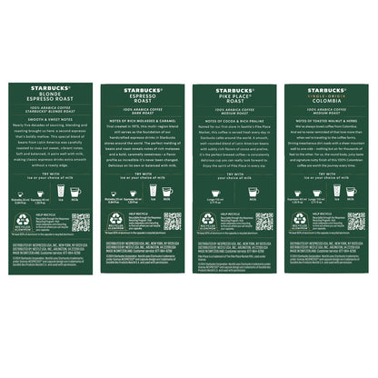 Starbucks coffee capsules for Nespresso Original Line machines