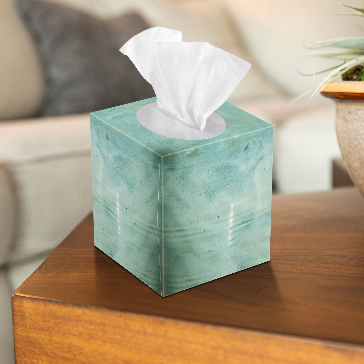 Stacked Kirkland Signature tissue boxes
