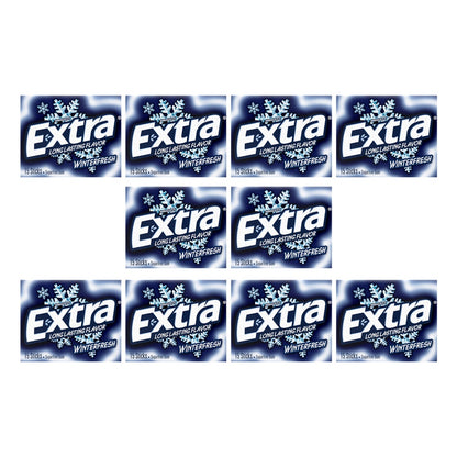 Slim pack Extra Winterfresh chewing gum packs