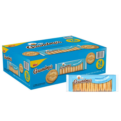 Grandma's sandwich creme cookies packaged for resale