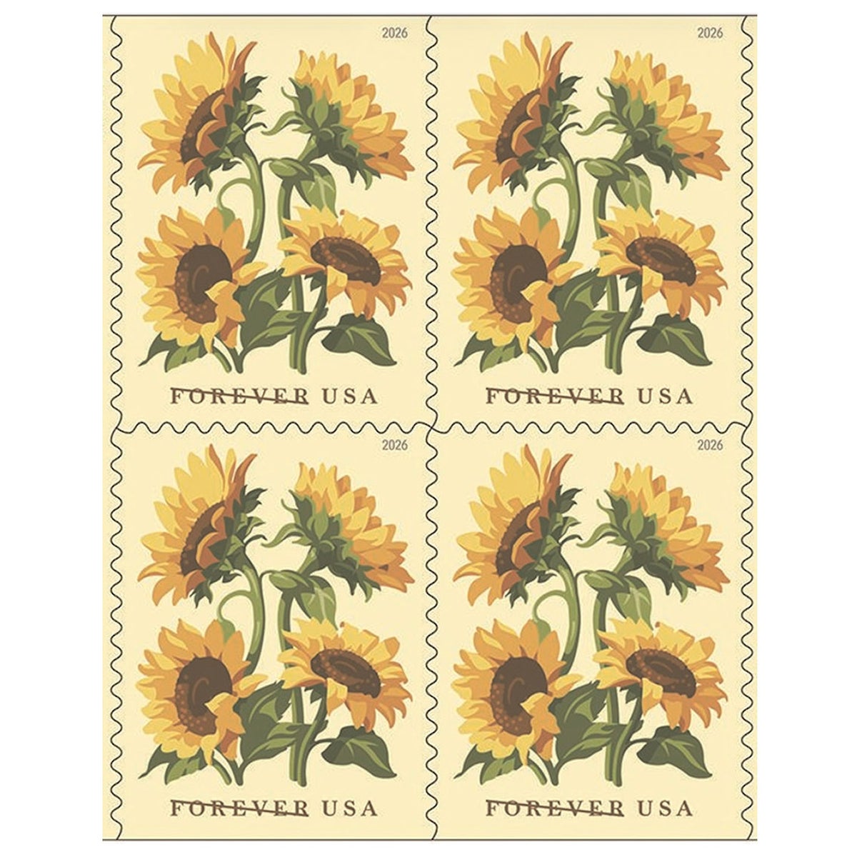 USPS First-Class Spring Stamps 100 count booklet pack