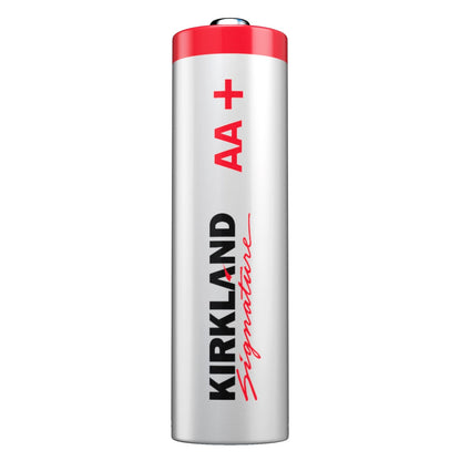 Kirkland Signature AA batteries with 12-year shelf life