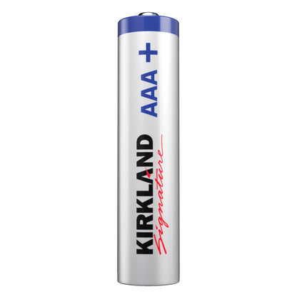 Kirkland Signature AAA batteries with 12-year shelf life