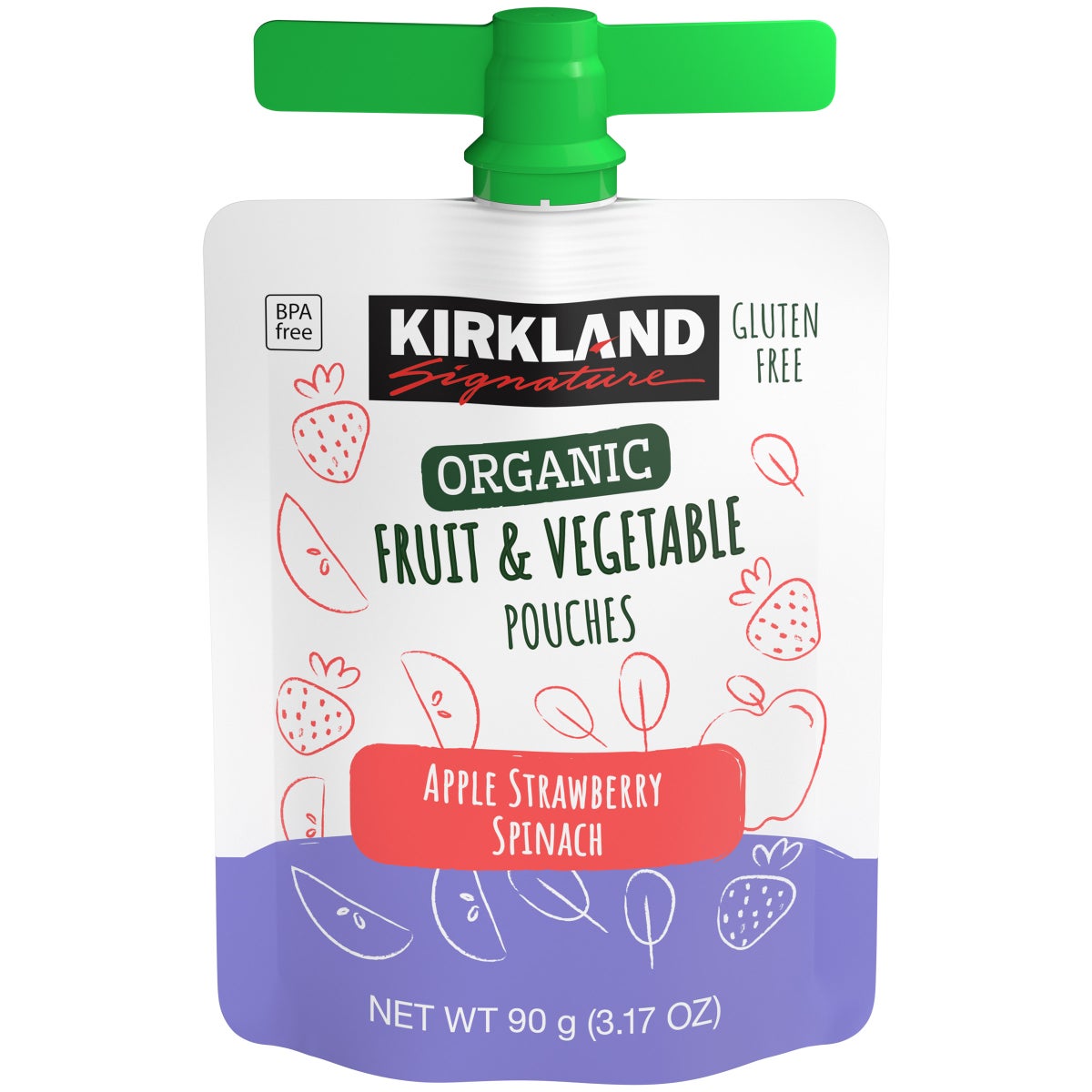 Kirkland Signature USDA Organic pouch snack variety pack