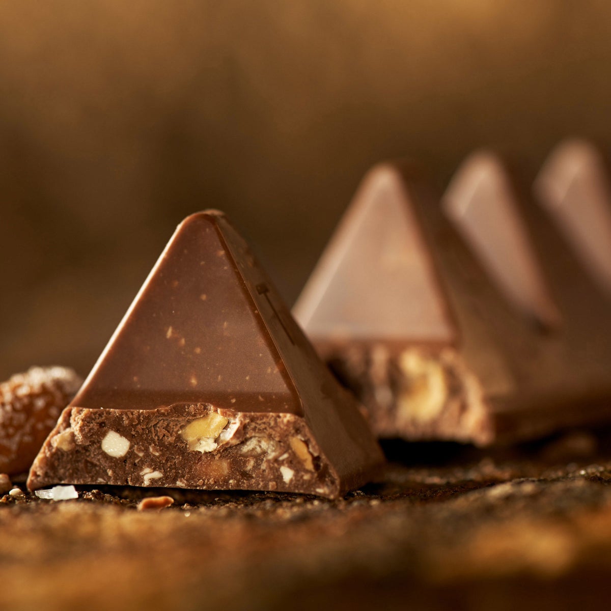 Classic Toblerone milk chocolate bar packaging