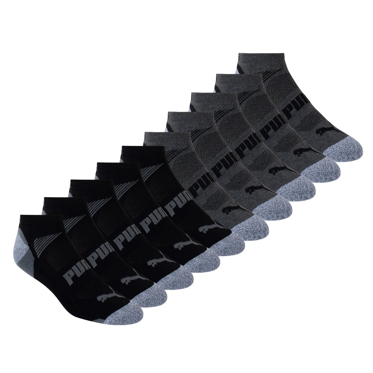 PUMA no show socks with arch support