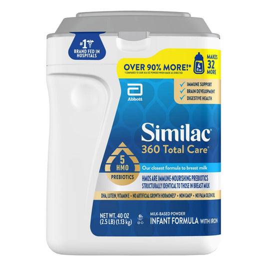 Similac 360 Total Care infant formula powder 40 oz