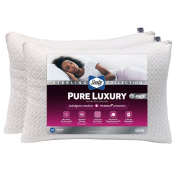 Sealy Sterling Pure Luxury king pillows 2-pack