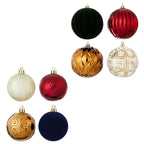 My Texas House ornament collection with metallic and patterned finishes