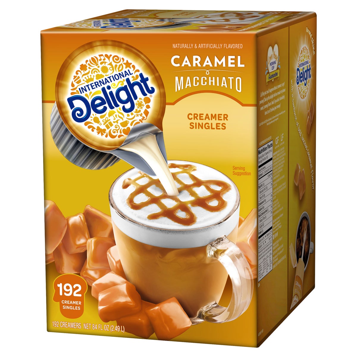 International Delight Caramel Macchiato liquid creamer 192-count