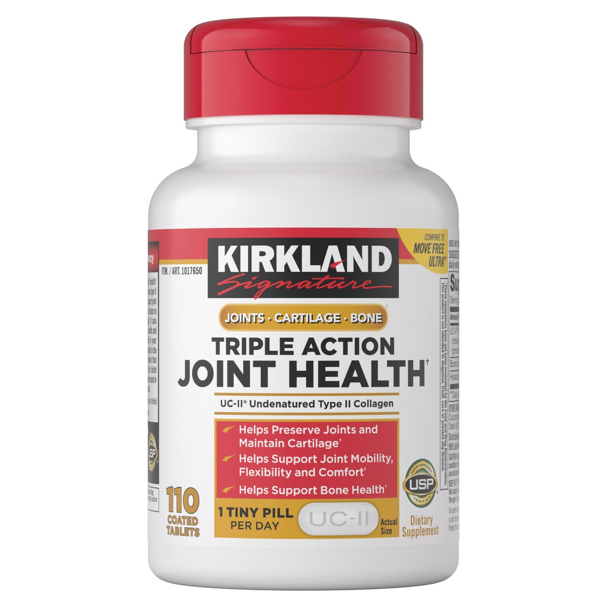 Kirkland Signature Triple Action Joint Health 110 tablets