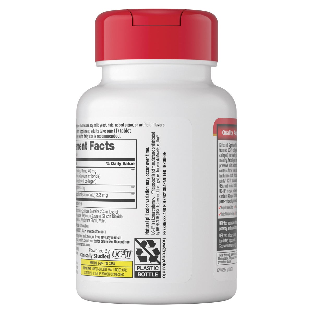 Coated tablets for joint mobility support