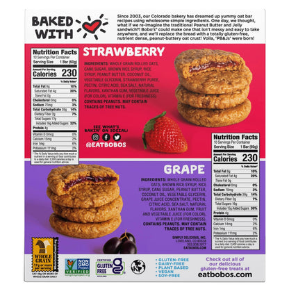 Bobo's oat sandwich bars in PB&J flavor