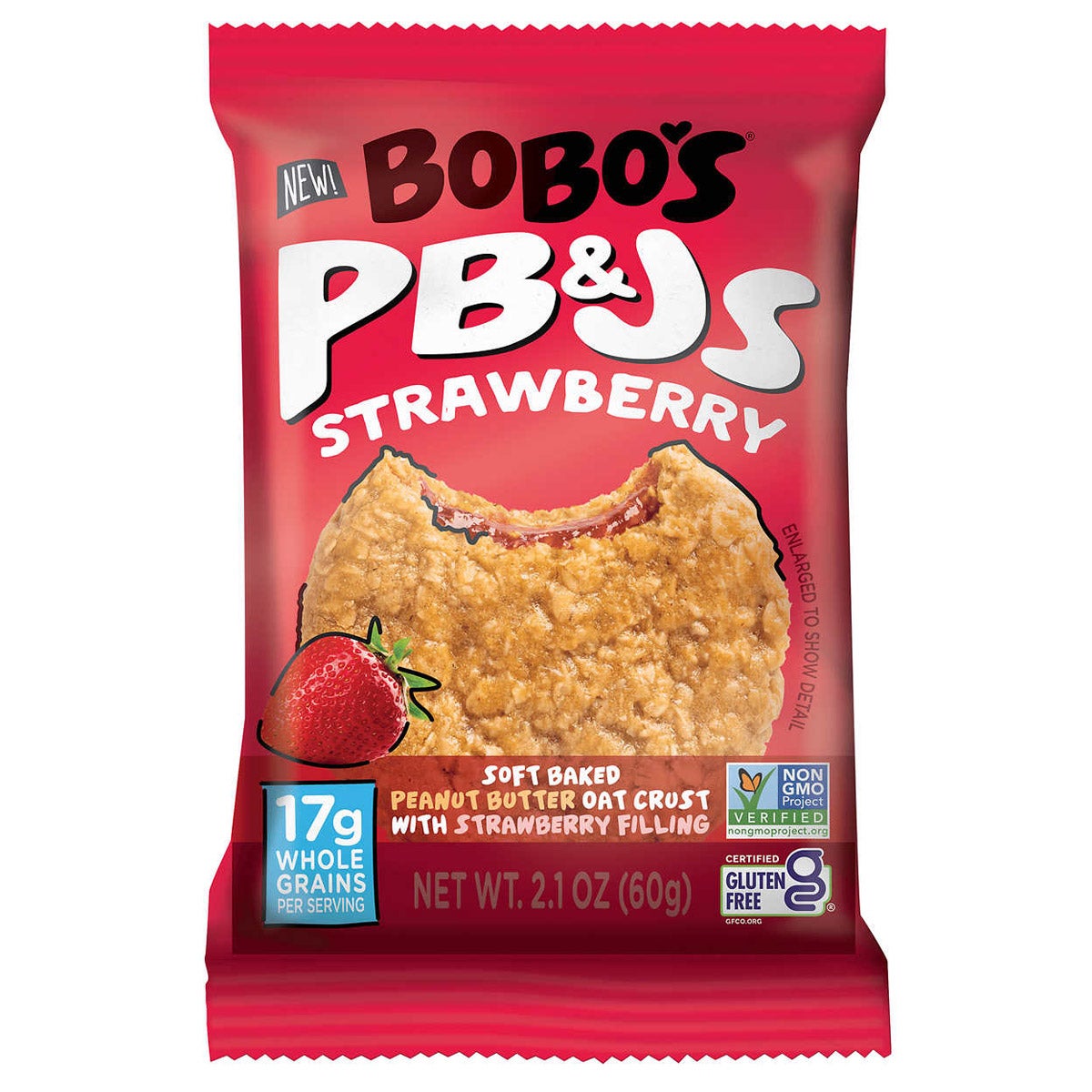 20-count Bobo's PB&Js snack bars box