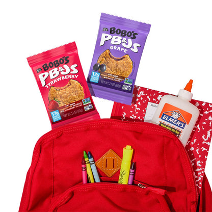 Bobo's PB&Js bars for breakfast or snacking