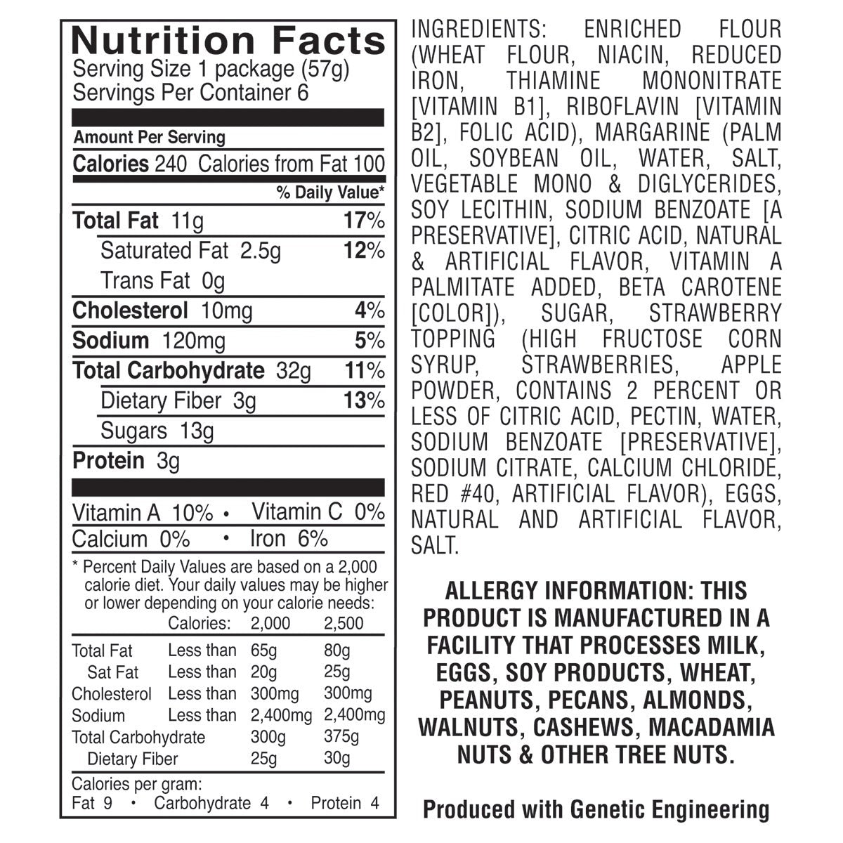 Knott's strawberry shortbread cookies multipack packaging
