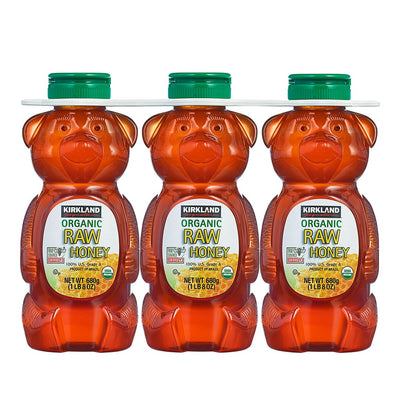 Kirkland Signature Organic Raw Honey 24 oz 3-pack
