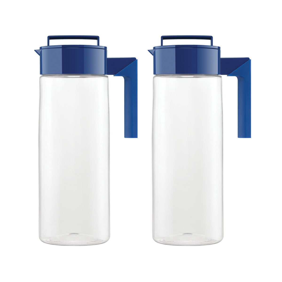 Takeya pitchers stored upright or on side