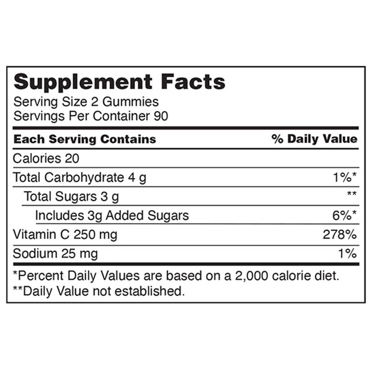 Two-bottle Kirkland Signature gummy supplement pack