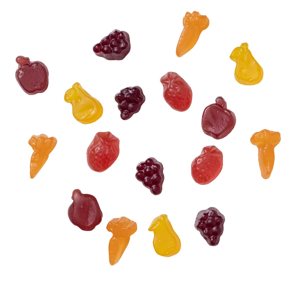 Gluten-free assorted fruit snack packaging