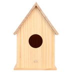 Tool-free wooden birdhouse craft for ages 6 and up