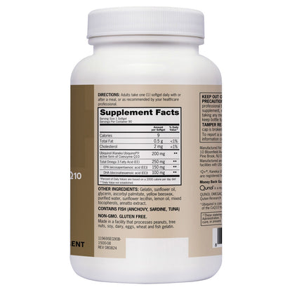 Qunol Plus heart and energy support supplement