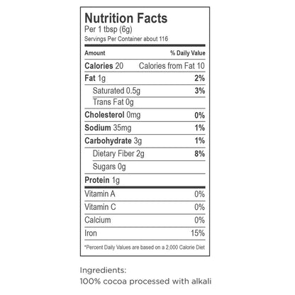 Rodelle Dutch processed dark cocoa powder