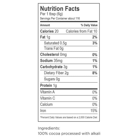 Rodelle Dutch processed dark cocoa powder