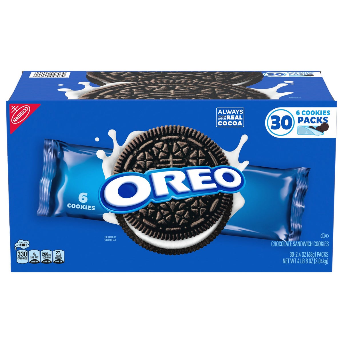 OREO Chocolate Sandwich Cookies 30-count box
