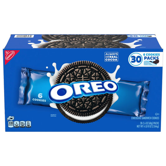 OREO Chocolate Sandwich Cookies 30-count box