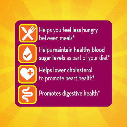 Metamucil plant-based psyllium fiber powder