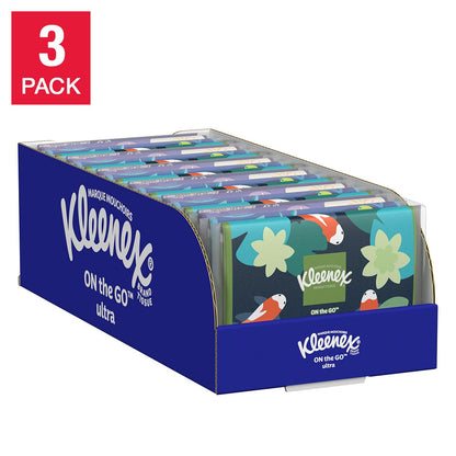 Kleenex Ultra Slim Wallet Facial Tissue 36-pack