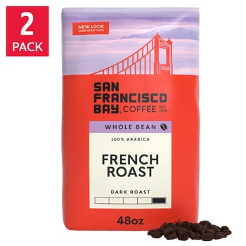 San Francisco French Roast whole bean coffee 3 lb 2-pack